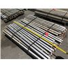 Image 6 : Pallet Multiple Slotted I-Beams Misc Lengths Including 62"L x 4"W x 3"H