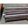 Image 2 : Pallet Multiple Channel Iron Misc Lengths Including 124"L x 2"W x 2"H