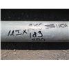 Image 8 : Qty Approx. 11 Footed Metal Poles Misc Lengths Including 183" & 250"L