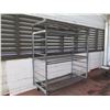 Image 2 : Rolling Metal Adjustable Rack 69" x 29" x 78"