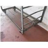 Image 8 : Rolling Metal Adjustable Rack 69" x 29" x 78"