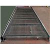 Image 1 : Expanded Metal Wire Mesh Rack on Channel Iron 223"L x 70"W x 8"H