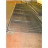 Image 2 : Expanded Metal Wire Mesh Rack on Channel Iron 223"L x 70"W x 8"H