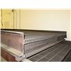 Image 2 : Expanded Metal Wire Mesh Rack on Channel Iron 112"L x 70"W x 8"H