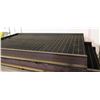 Image 1 : Expanded Metal Wire Mesh Rack on Channel Iron 112"L x 70"W x 8"H