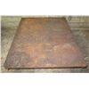 Image 1 : Low Metal Diamond Plate Table 36" x 48" x 12"H