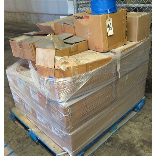Pallet Multiple Boxes Qwik Lok Corp. Precision Wound Rolls Bag Closures P18-00258