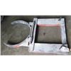 Image 1 : Metal Drum Dolly for Forklift 44"L