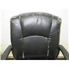 Image 2 : Qty 5 Black Executive Rolling Office Arm Chairs