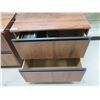 Image 3 : Qty 3 Wooden 2 Drawer Cabinets 26" x 13" x 30"H & 30" x 23" x 30"H