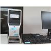 Image 2 : Dell Tower Computer T3500 Xeon W3680, 3 Keyboards & 4 HP Monitors