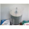 Image 13 : Multiple  Misc HP Ink, Memorex Jewel Cases, DVR's & CD-RW Discs, Paper, etc