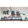 Image 1 : Multiple  Misc HP Ink, Memorex Jewel Cases, DVR's & CD-RW Discs, Paper, etc