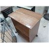 Image 7 : Multiple Rolling Storage Cabinets: Wood, Pressboard & Metal & Printer Table