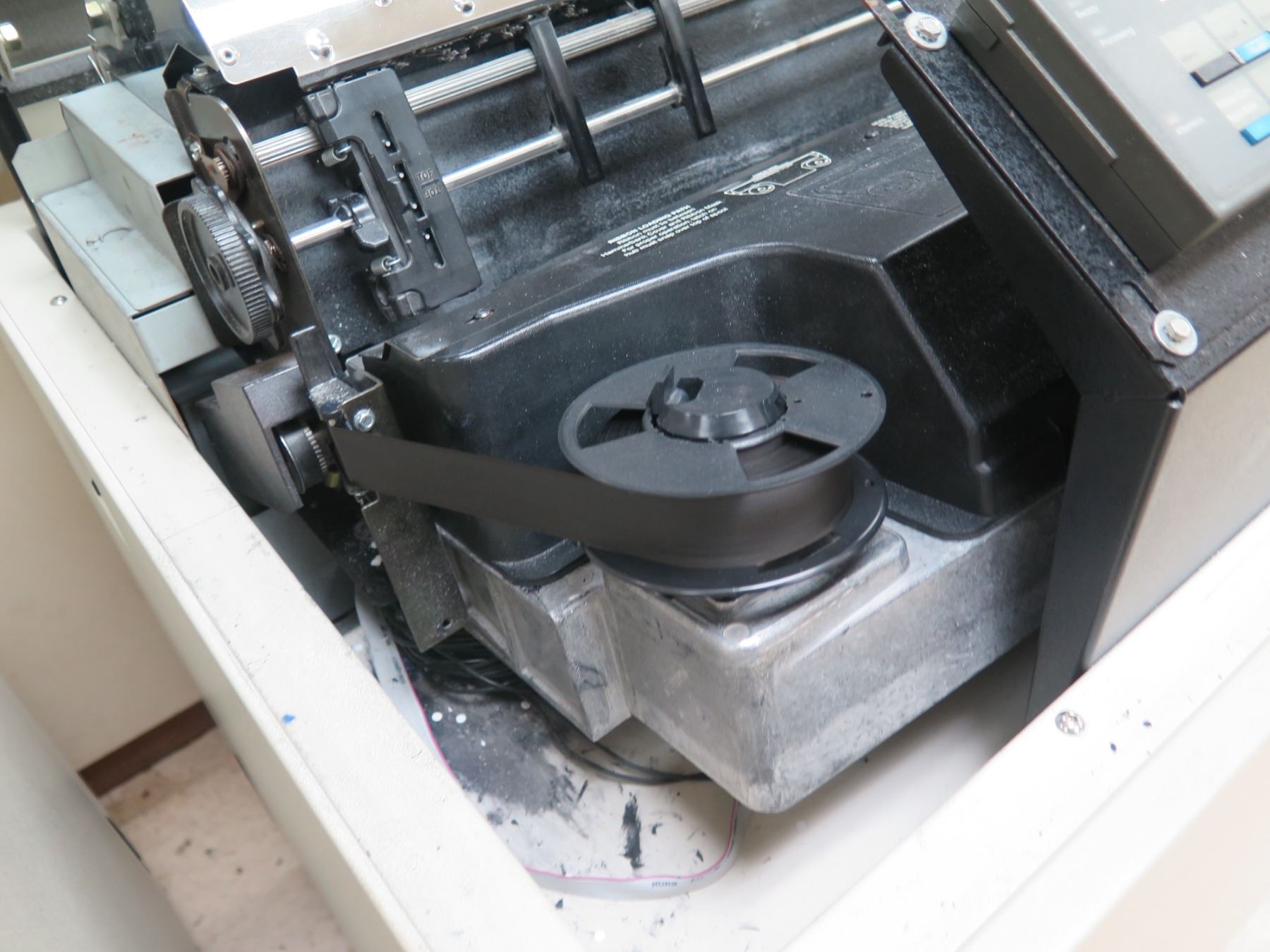 Ibm Line Printer Qty 2 IBM 6400 Line Matrix Printers & Standard Register 1900 Separator ...