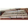 Image 1 : Pallet Baldor Metal 2 Belt Conveyor Section 114"L x 48"W