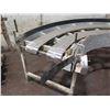 Image 2 : Metal Semi-Circle Dual Conveyor Belt System 124"L x 32"W