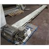 Image 1 : Metal Conveyor Section w/ Motor & Roller End 208" x 14"W