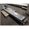 Image 1 : Metal Conveyor Section w/ Motor & Roller End 123" x 14"W