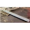 Image 1 : Metal Conveyor Section w/ Motor & Roller End 153" x 14"W