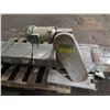 Image 8 : Metal Conveyor Section w/ Motor & Roller End 153" x 14"W