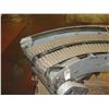 Image 2 : Metal Semi-Circle Conveyor Belt System 87"L x 28"W