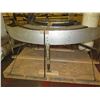 Image 8 : Metal Semi-Circle Conveyor Belt System 87"L x 28"W