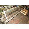 Image 1 : Metal Dual Belt Conveyor Section w/ Motor 245" x 24"W