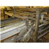 Image 10 : Metal "L" Shaped Dual Belt Conveyor Section w/ Motor & Gauges