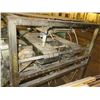 Image 11 : Metal "L" Shaped Dual Belt Conveyor Section w/ Motor & Gauges