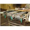 Image 2 : Metal "L" Shaped Dual Belt Conveyor Section w/ Motor & Gauges