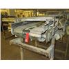 Image 8 : Metal "L" Shaped Dual Belt Conveyor Section w/ Motor & Gauges