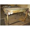 Image 1 : Metal Dual Belt Conveyor System Section w/ Allen-Bradley Photoswitch