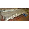 Image 1 : Metal Dual Belt Conveyor Section 247" x 30"W