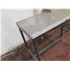 Image 2 : Table w/ Korea Hyundai Steel Legs 40" x 18" x 39"H w/ Excell EZ-Cut Bag Sealer