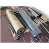 Image 2 : Qty 2 Pallets Misc Metal Rollers, Rods & Pipes, Misc Sizes