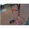 Image 8 : Qty 2 Metal Hand Trucks, 1 w/ Extended Handle