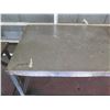 Image 2 : Metal Table with Wheels 60" x 30" x 31H
