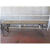 Image 1 : Metal Table with Wheels 96" x 24" x 31H