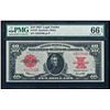 Image 1 : 1923 $10 Poker Chip Legal Tender Note PMG 66EPQ