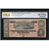 Image 1 : 1864 $10 T-68 Confederate PCGS 58PPQ