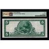 Image 2 : 1902 $5 Delaware County National Bank Note PMG 30EPQ