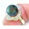 Image 1 : Gem Certified 2.00 ct Emerald & Diamond Ring 14kt Gold