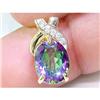 Gem Certified 1.75 ct Sapphire & Diamond Ring 14kt Gold