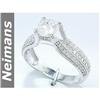 Image 1 : Finest 1.00 ct Certified Pink Spinel & Diamond Ring 14k