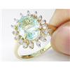 Image 1 : Gem 1.25 ct Certified Ruby & Sapphire Ring 14kt Gold
