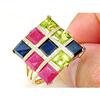 Image 1 : Gem Certified 2.25 ct Certified Ruby & Diamond Ring 14k