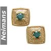 Image 1 : .25 ct Blue Diamond Stud Earrings 14k Gold USGL