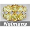 Image 1 : Certified 8.00 ct Ruby & VS Diamond Bracelet 14K Gold