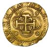 Image 2 : Seville, Spain, cob 2 escudos, Philip II, assayer Gothic D below mintmark S to left.